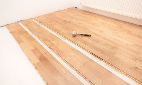 colocacion de parquet en un piso de 90 metros